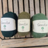 Pelote de laine bio Semilla BC Garn coloris vert