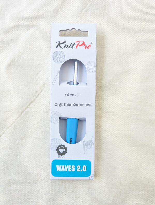 crochet knitpro waves 2.0 de taille 4.5