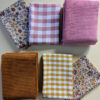 lot de coupons de tissu 100% coton certifié oeko tex