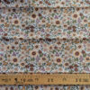 popeline fleurie dans les tons roses pour couture d’accessoires.