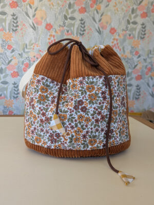 Sac à projet tricot & crochet – prototype I