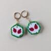 marqueurs crochet et tricot pour repérer les mailles avec motif de coccinelles